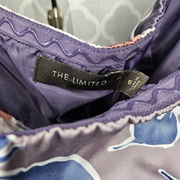 The Limited Purple Floral Strapless Mini Dress! - Picture 5 of 5